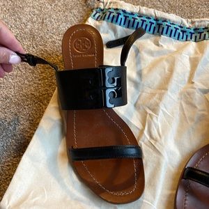 Tory Burch black sandal
